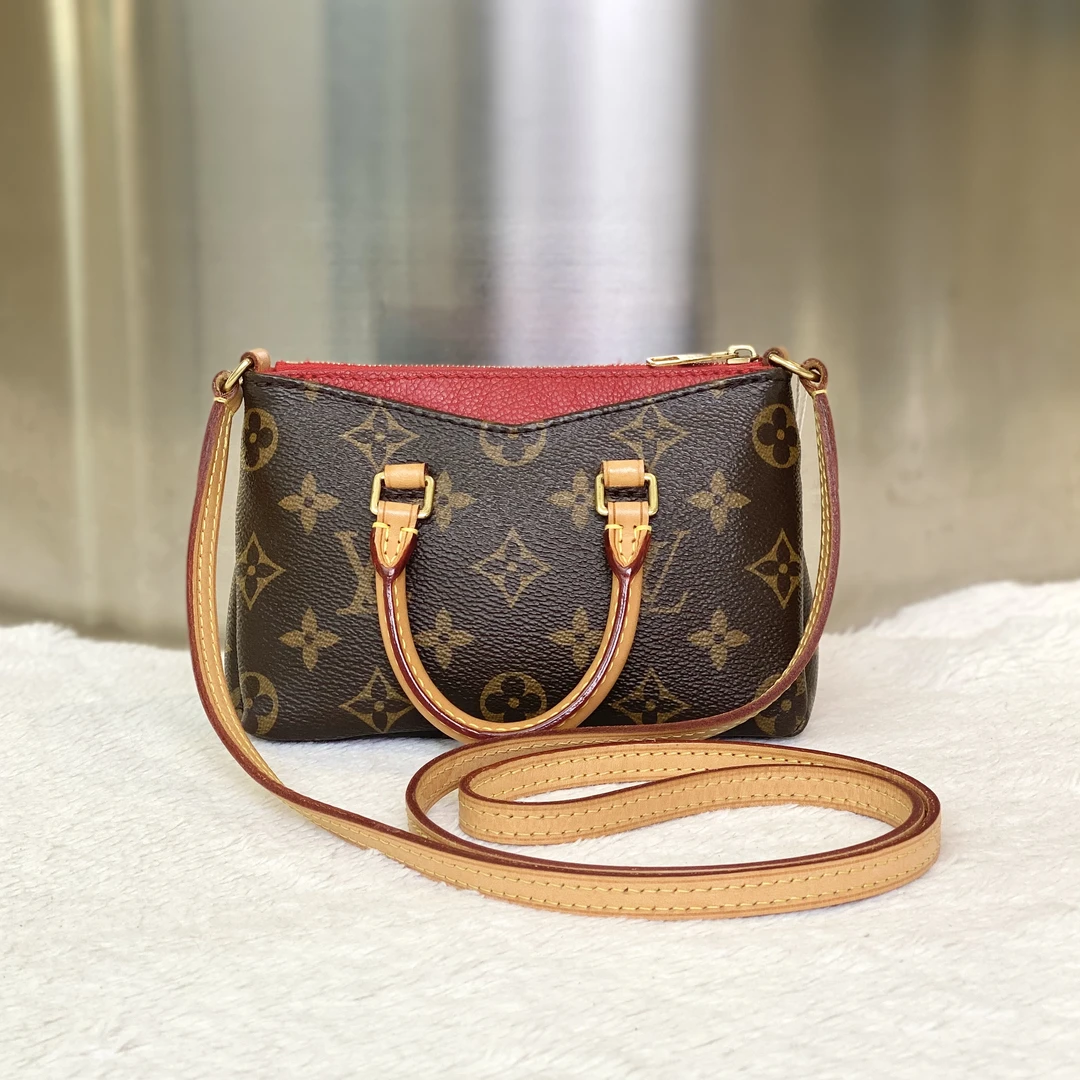 99新 LouisVuitton/路易威登 古有98新LV传奇nano斜挎包6005
