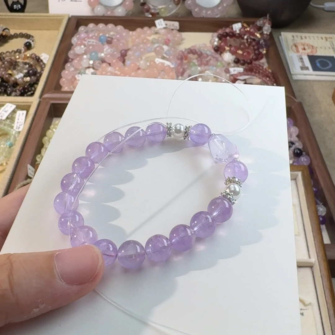 R***y水晶手链未镶嵌紫水晶
