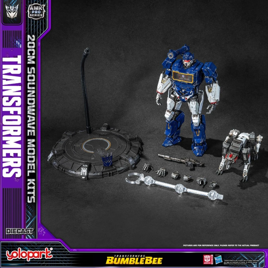 YOLOPARK大黄蜂外传声波合金关节骨架变形金刚拼装手办预组装模型