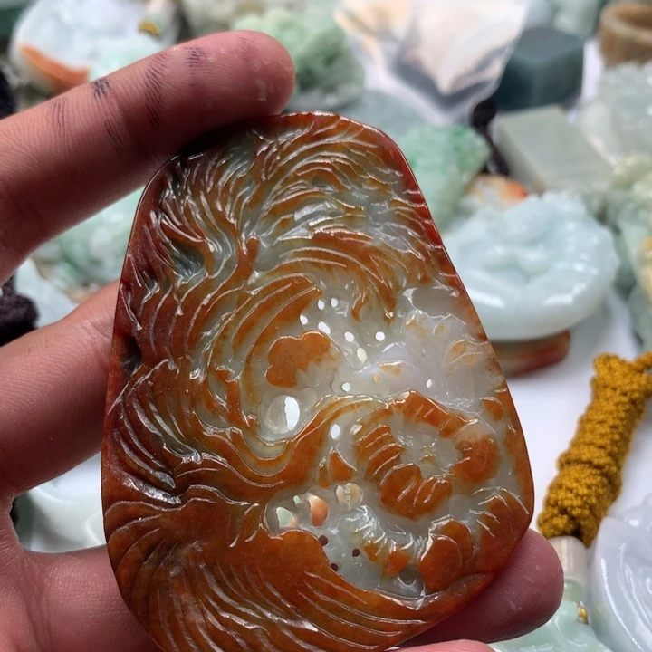 颈饰未镶嵌翡翠保真天然a货翡翠