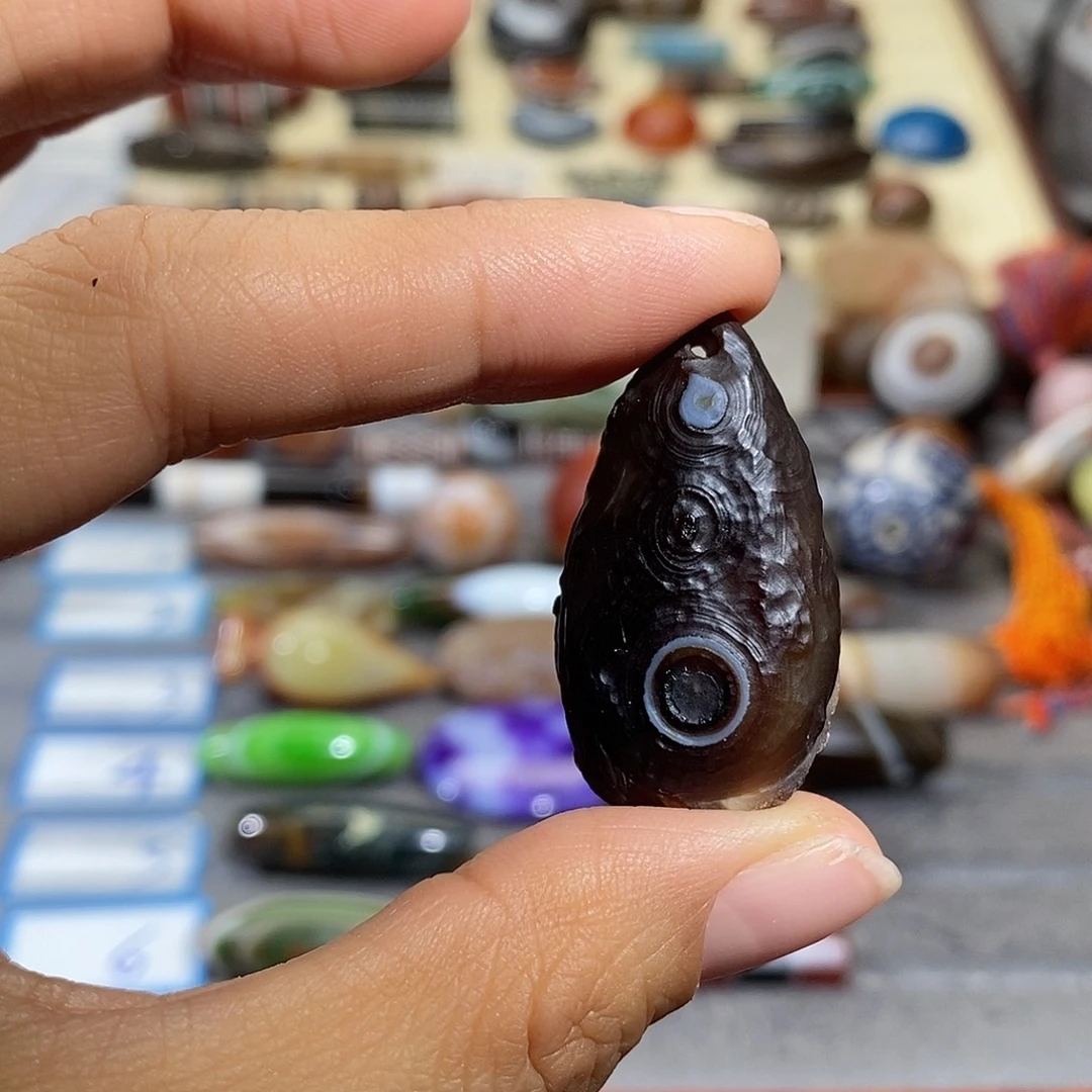 古****玛瑙/玉髓合金颈饰