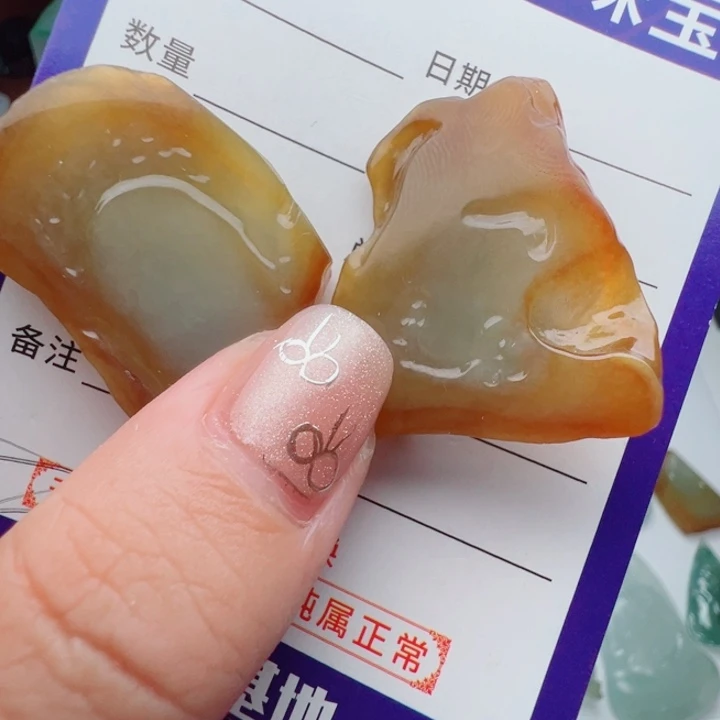 定制翡翠未镶嵌包抛光