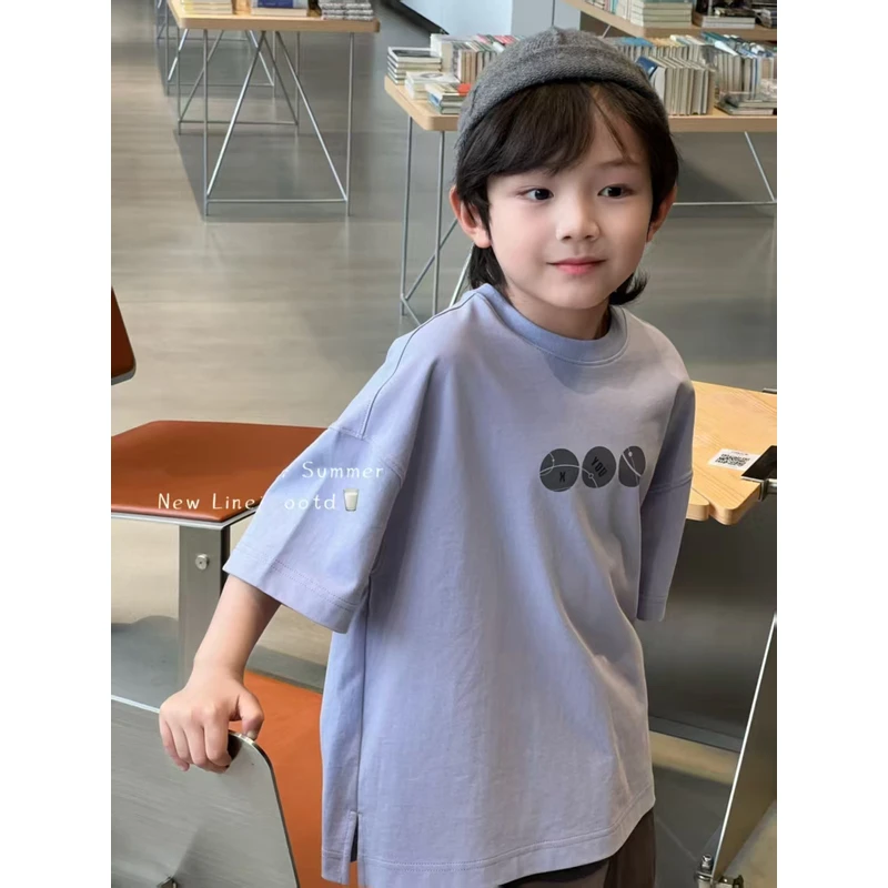 0155夏季中大童T恤 YX