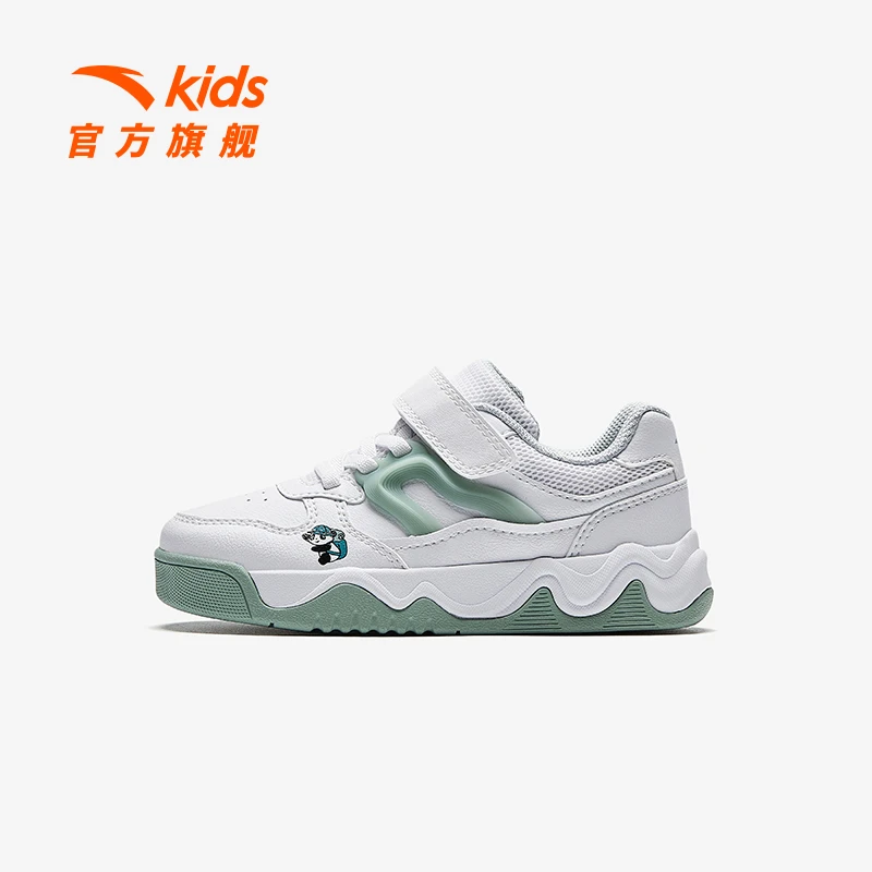 商场同款|安踏儿童男小童板鞋2025夏欧若风软底透气运动休闲鞋子
