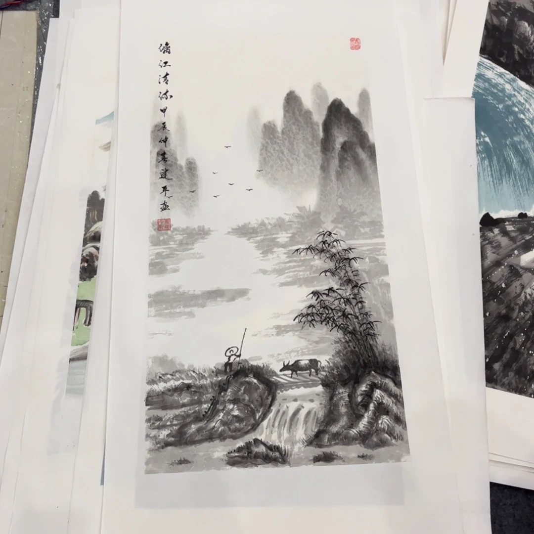 国画ZH精品国画单幅任发