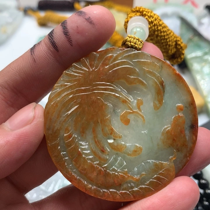 颈饰未镶嵌翡翠保真天然a货翡翠