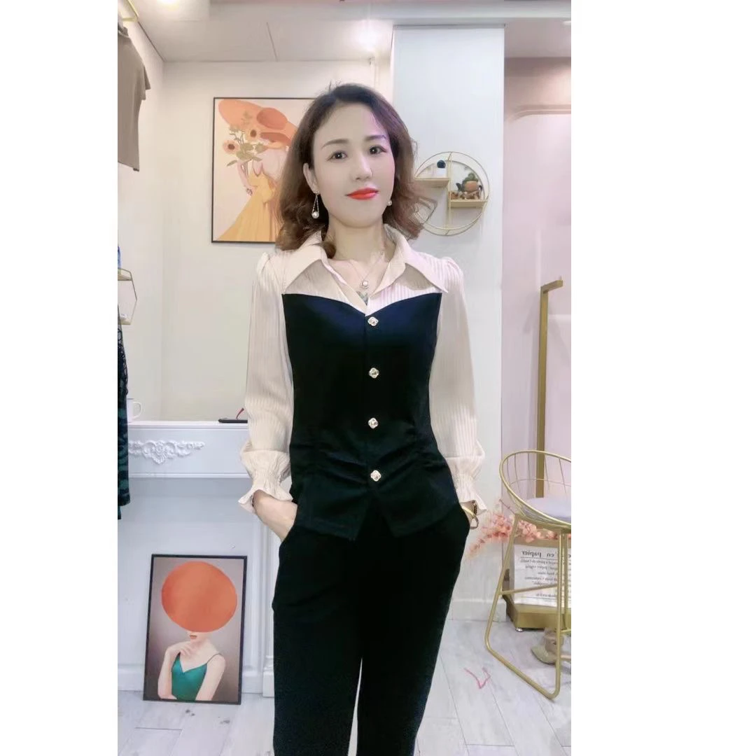 断码清仓新款时尚气质显瘦百搭春款上衣