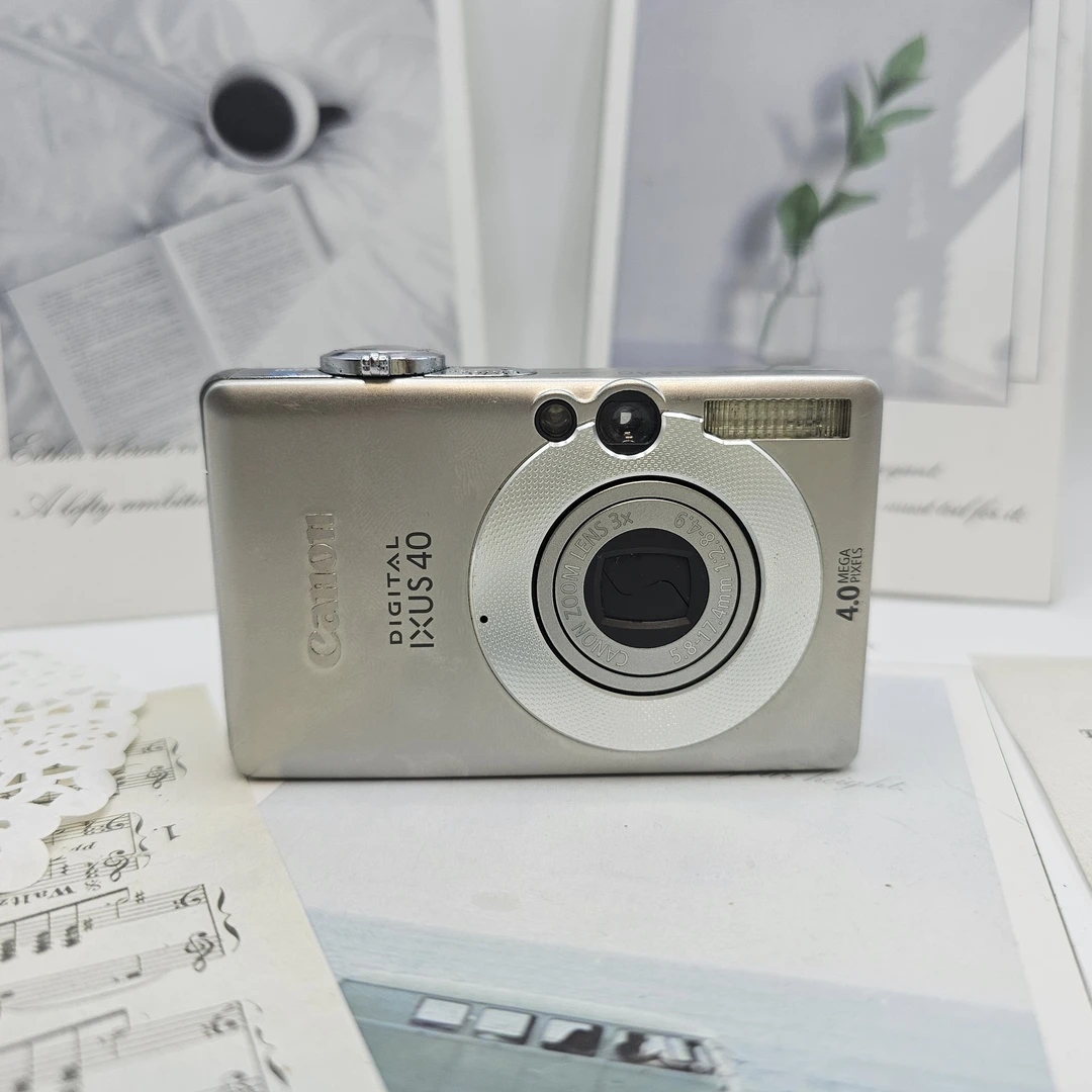 95新 Canon/佳能 ixus40九五新400万像素冷白氛围感十足功能正常