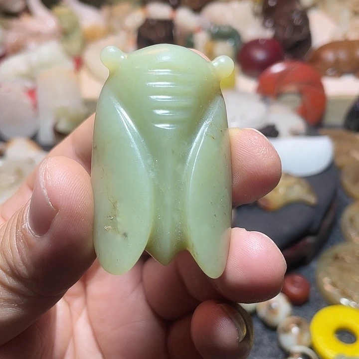 和田玉（糖玉）未镶嵌吊坠(不含链)