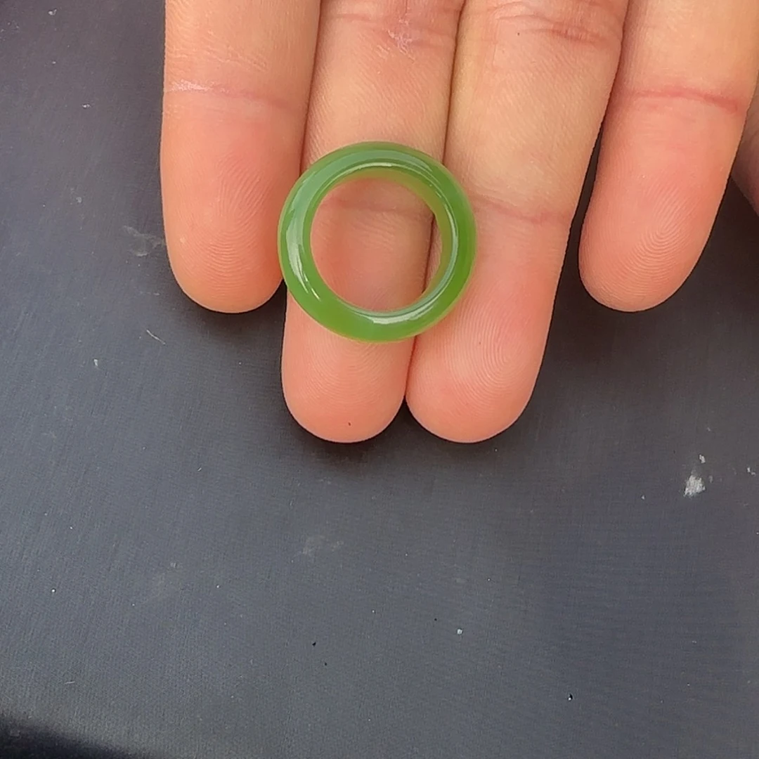 【闪购商品】和田玉戒指未镶嵌碧玉戒指