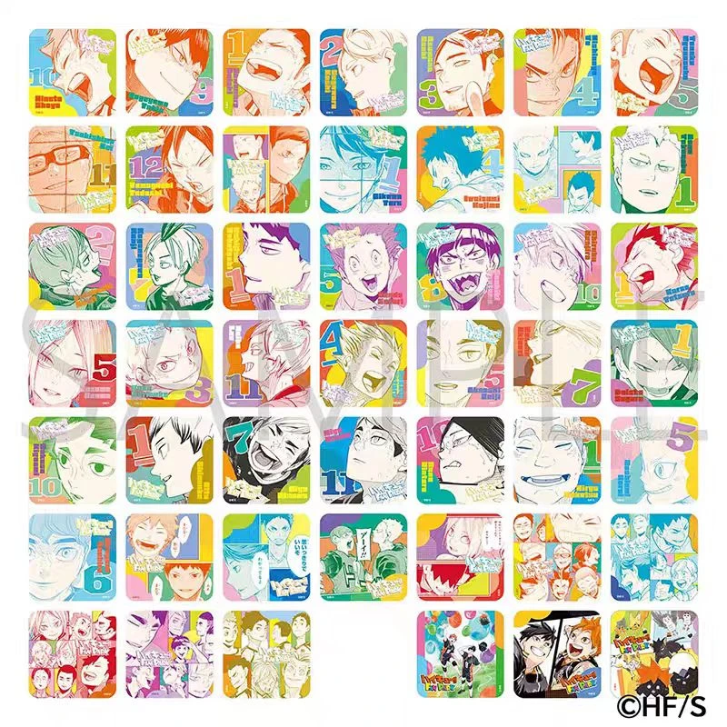 【欧欧谷铺】排球少年小排球 FANPARK场贩原画艺术杯垫收藏盲盒代拆