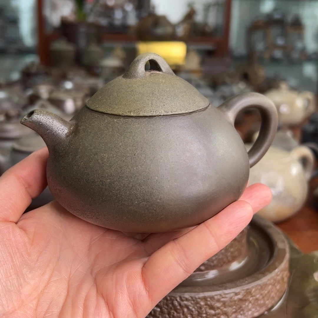 贵台龙窑柴烧茶壶A47