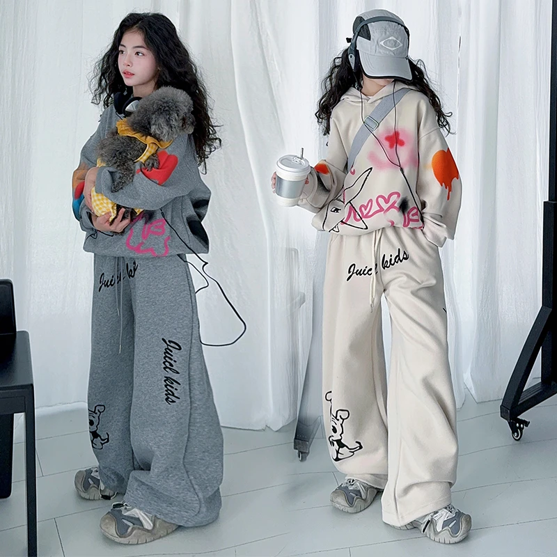 女童套装春款2025新款时髦洋气女孩童装慵懒风穿搭高级感潮流品质