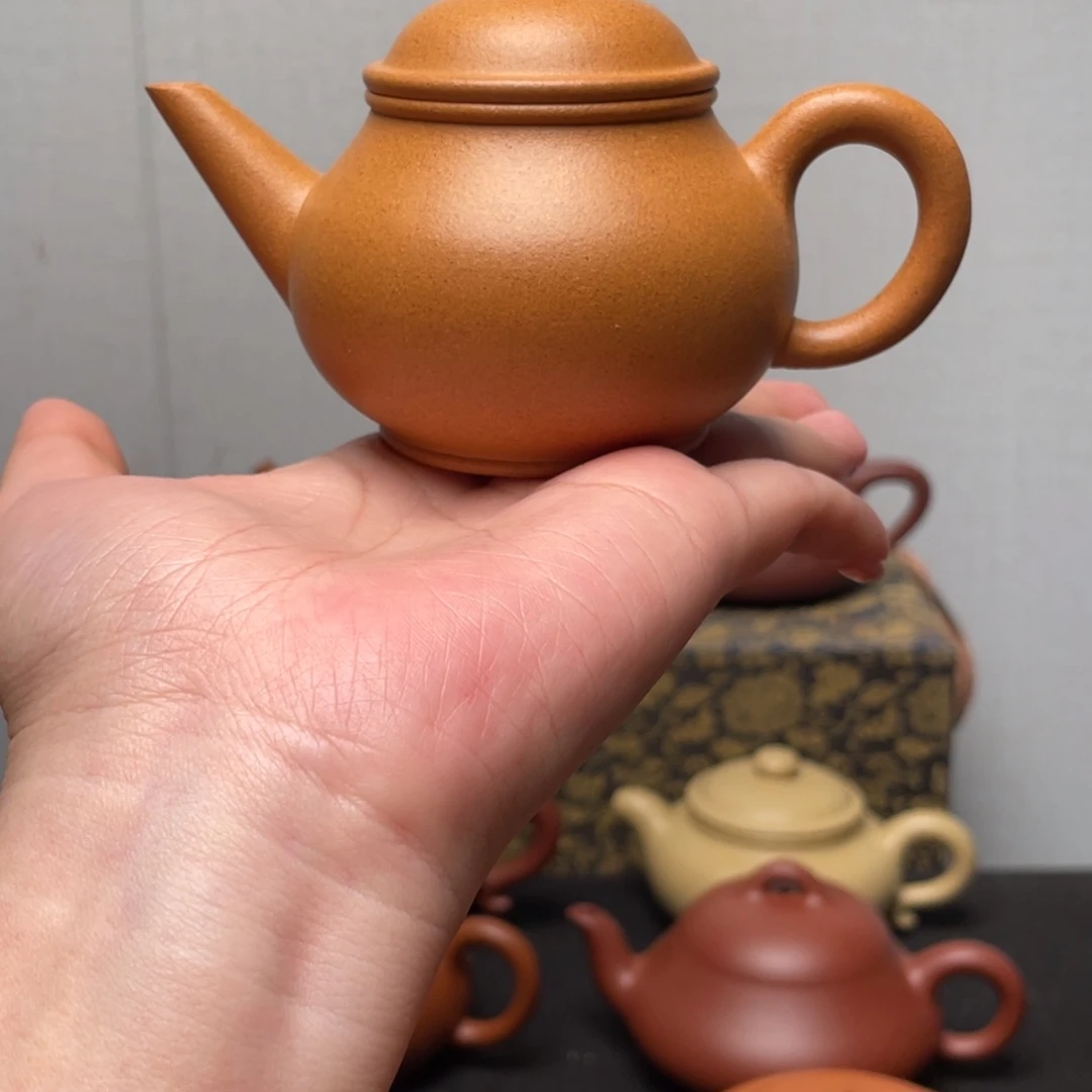 紫砂壶全手工黄金段巴乐
