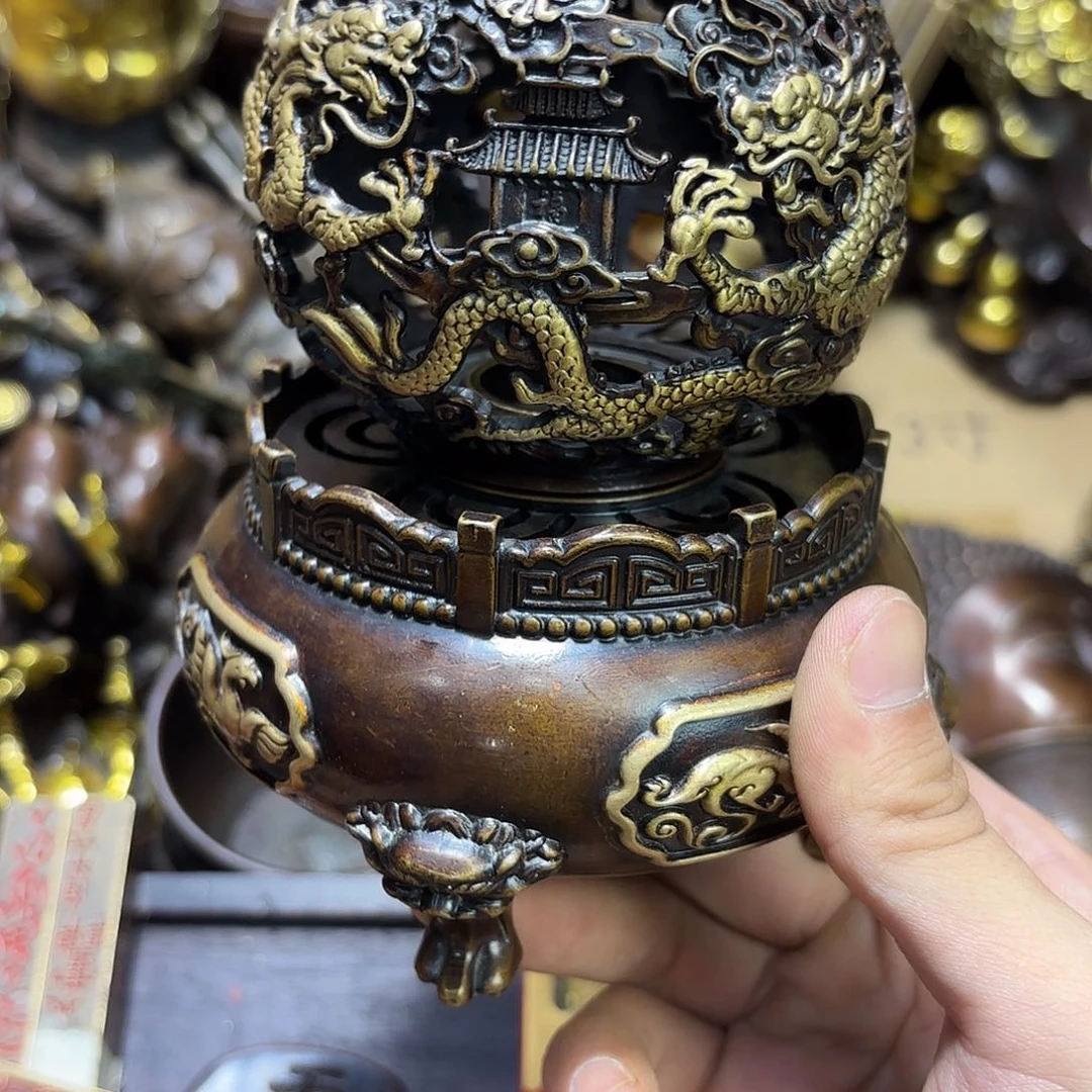 三木精品铜器摆件