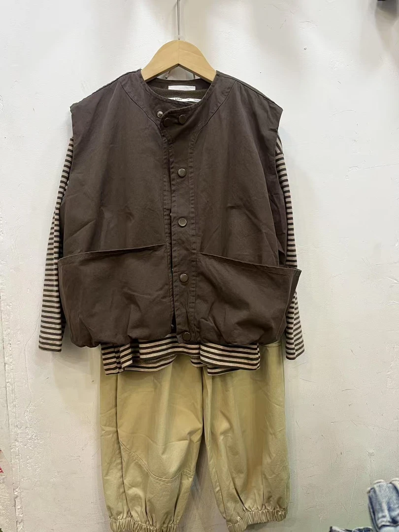 直播链接 孤品捡漏韩版简约时尚童装(扣号)