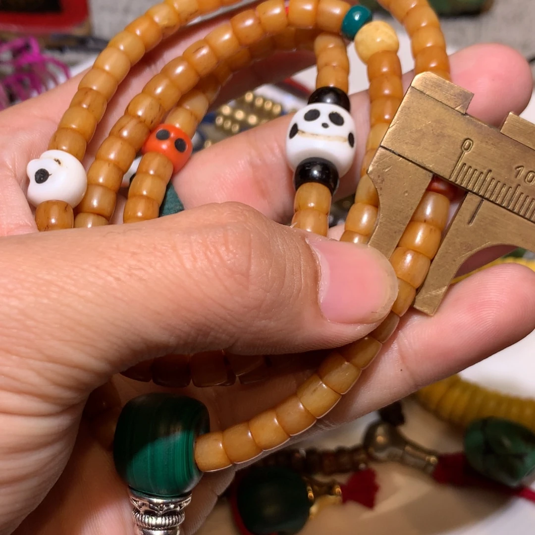 颈饰玻璃藏传小元素