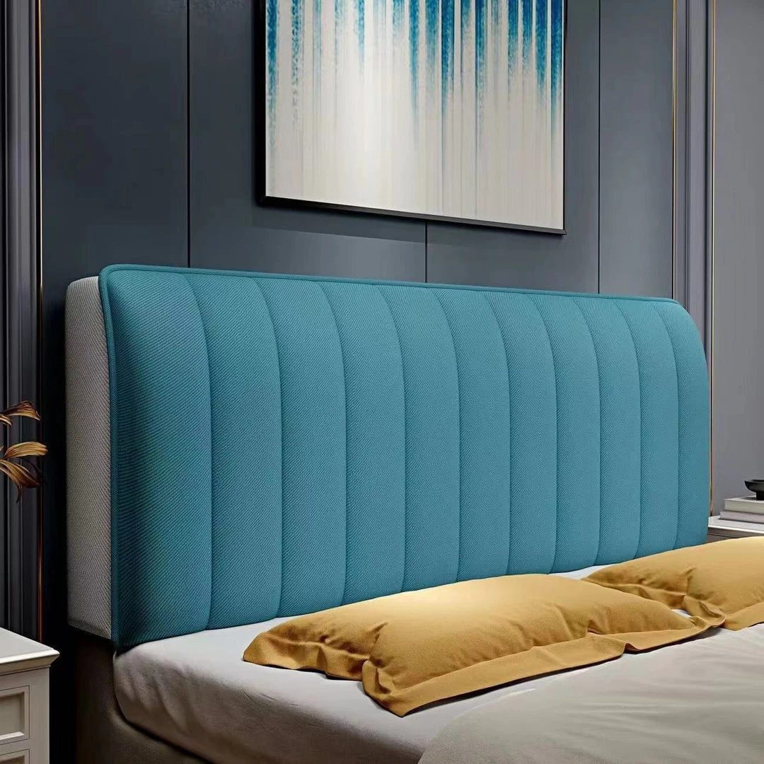 新款2025年猫爪布床头罩防水防污免洗加厚套全包软包靠背套简约