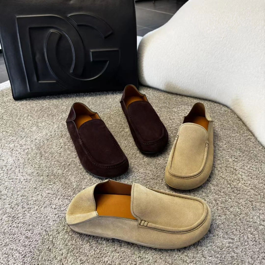 男士时尚一鞋两穿休闲鞋9951秋季新款男士老钱风反绒皮百搭休闲鞋