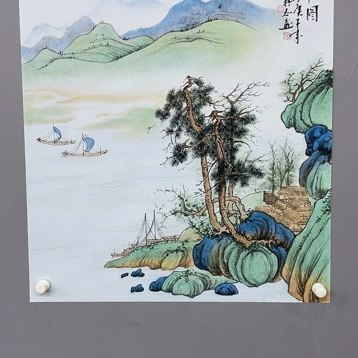 国画纯手绘国画山水画闪购链接