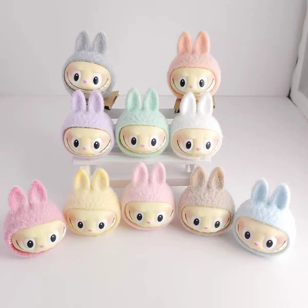 【拉布布】大头拉布布植绒DIY树脂手工立体创意摆件盲袋对对