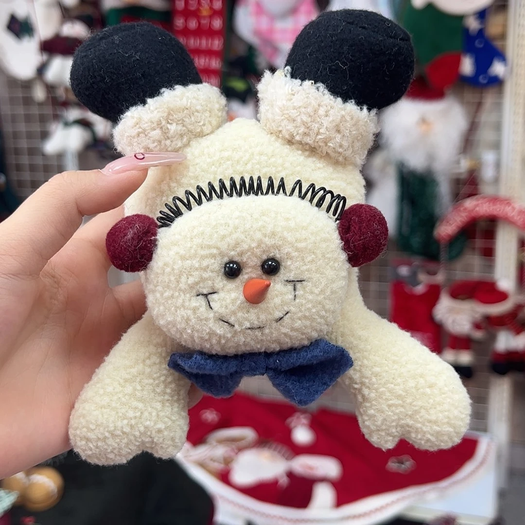毛绒圣诞雪人玩偶