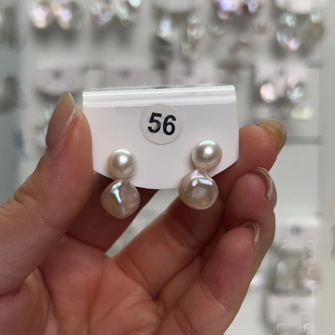 *****非金属琉璃925银淡水56