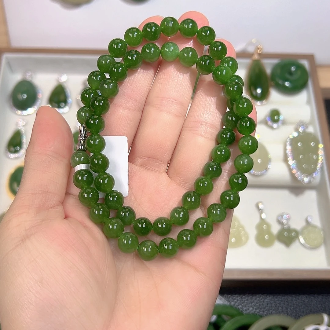 和田玉（碧玉）未镶嵌颈饰