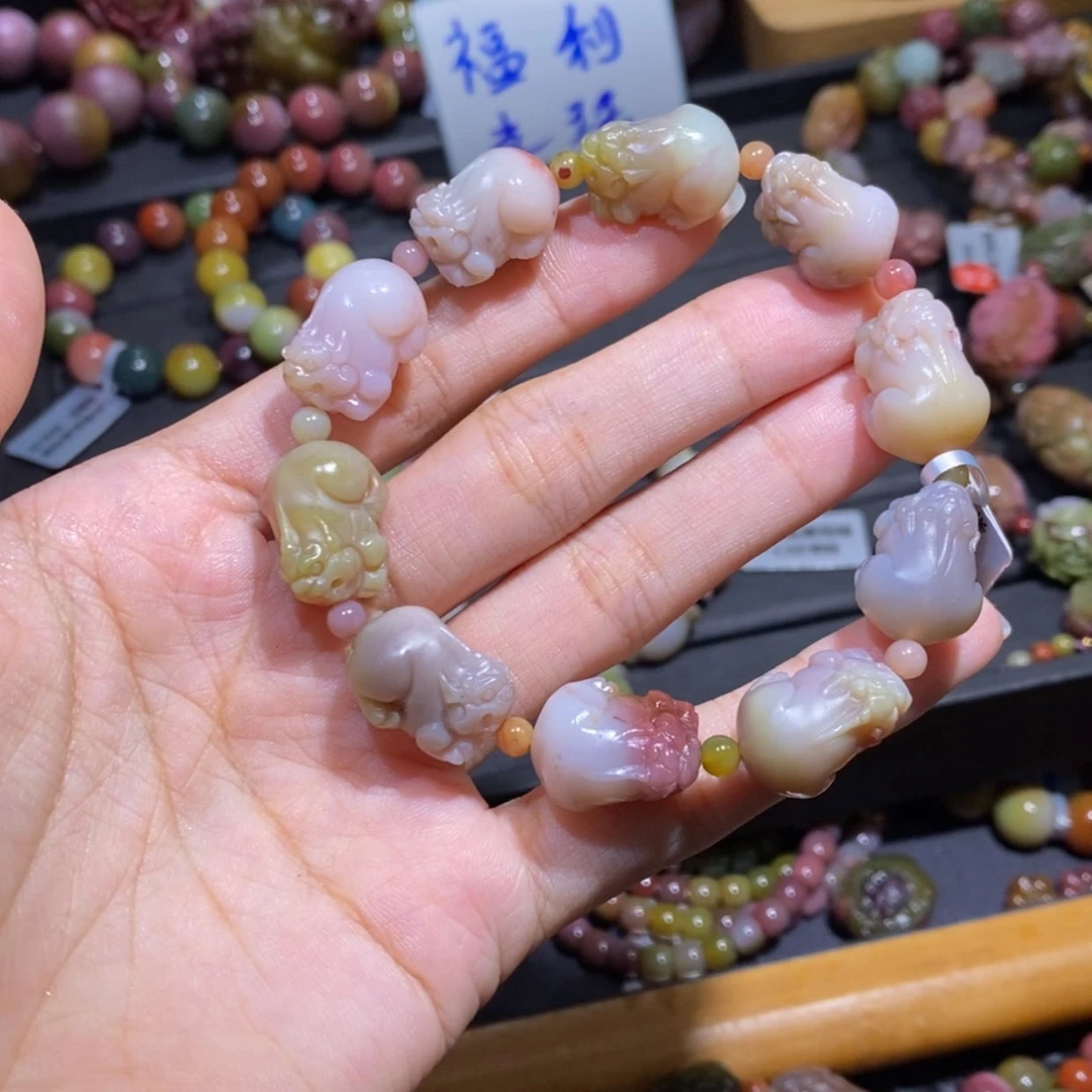 【闪购商品】未镶嵌手链玛瑙/玉髓盐源玛瑙
