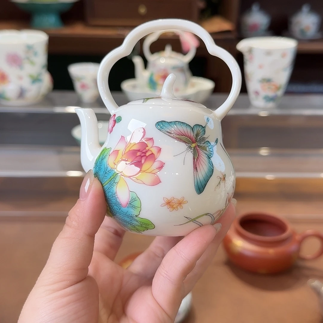 珐琅彩主人杯茶具套装