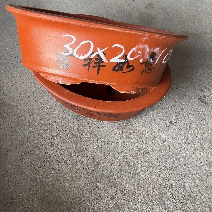 30+30红椭圆花盆花盆