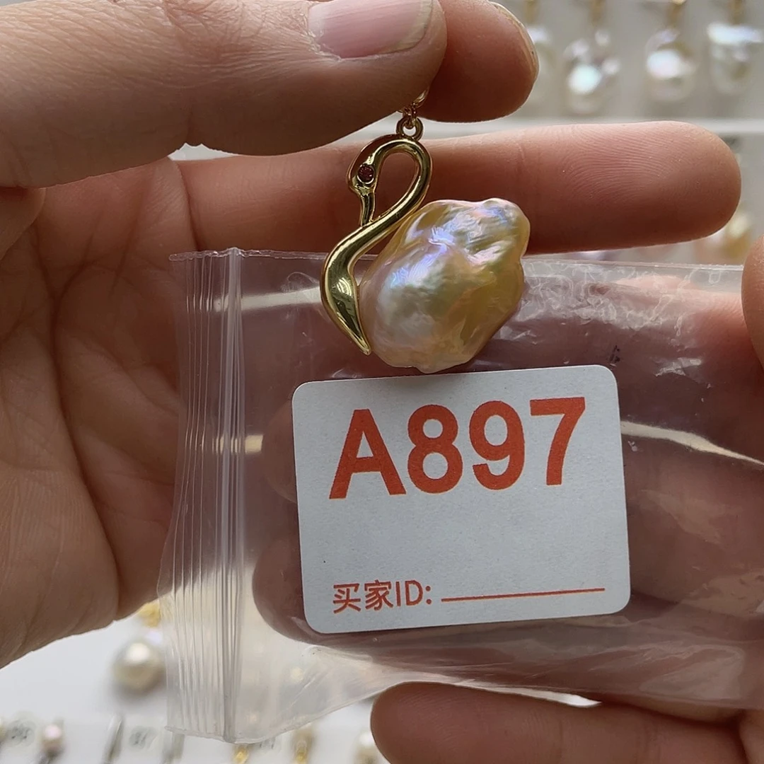 淡水珍珠颈饰未镶嵌米*儿