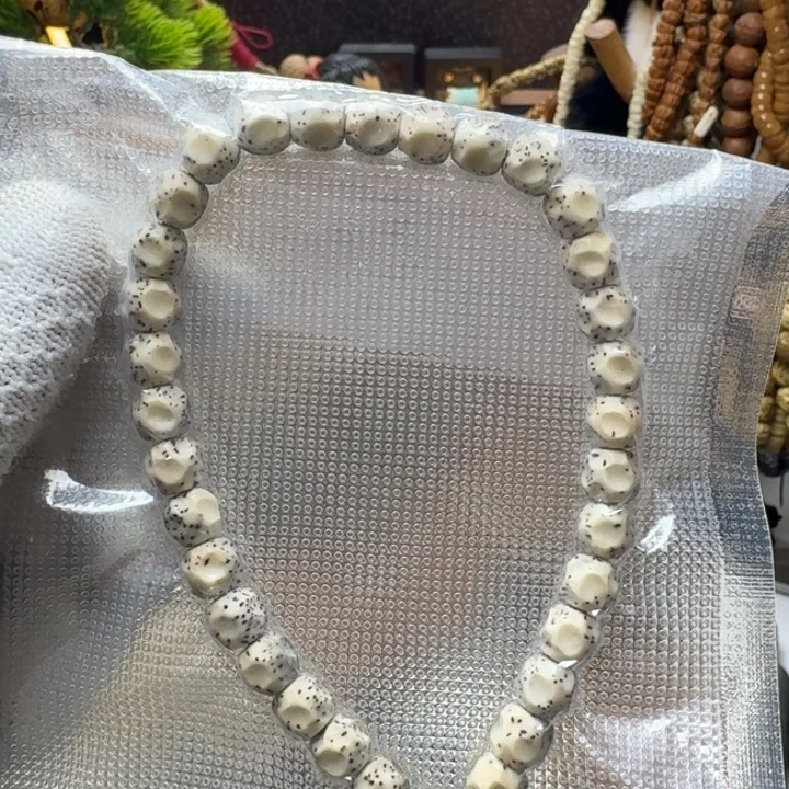 手串星月菩提6号车尺寸8.7石玉无相手持