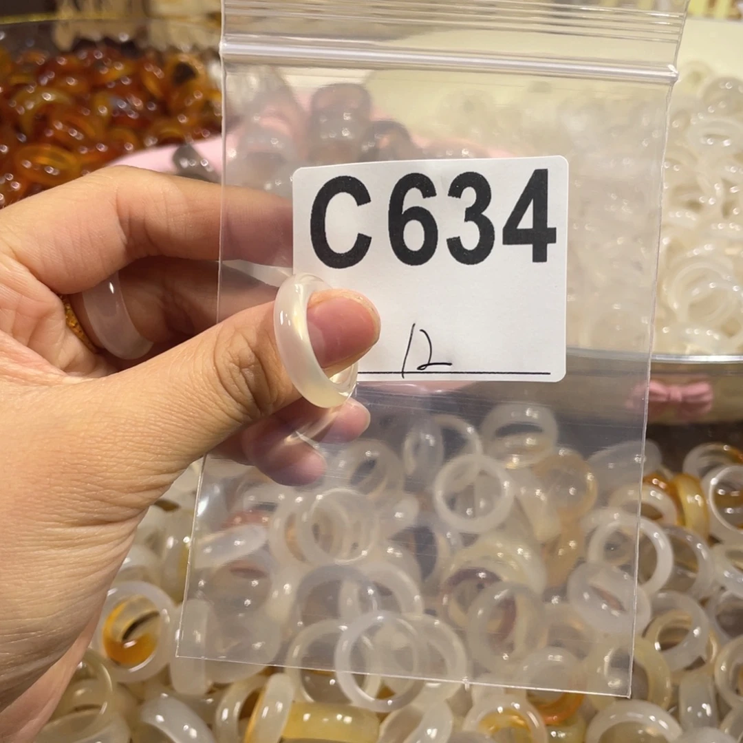 未镶嵌戒指玛瑙/玉髓634