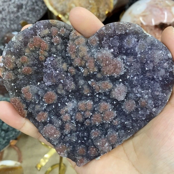 小***秋未镶嵌珠宝半成品紫晶