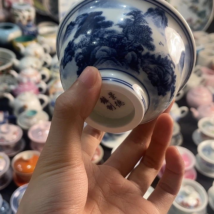 瓷片景德镇陶瓷茶具