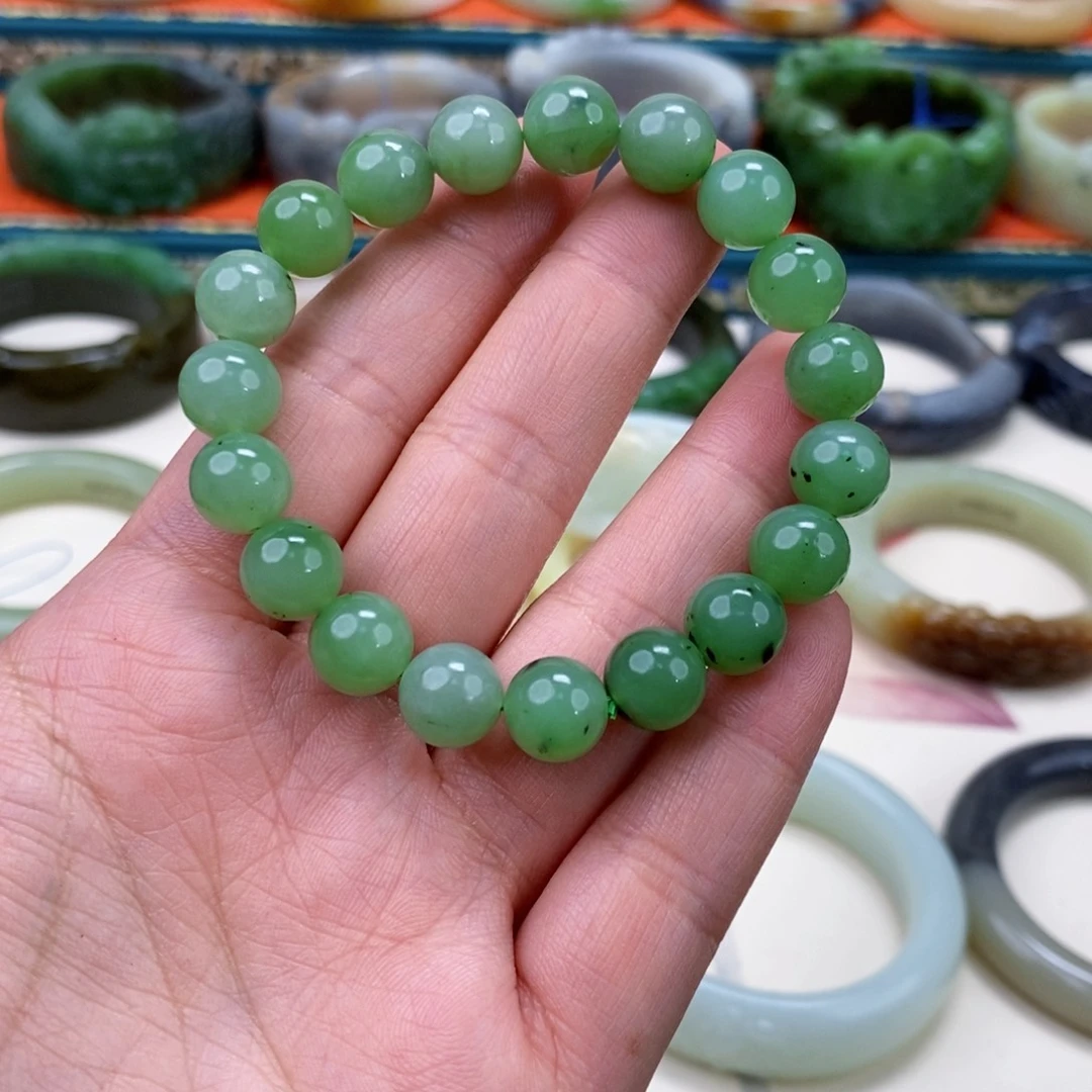 和田玉珠子10未镶嵌