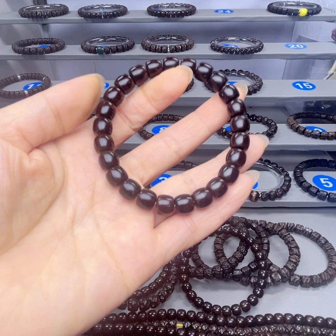 一***米手串椰蒂原生态椰蒂直切