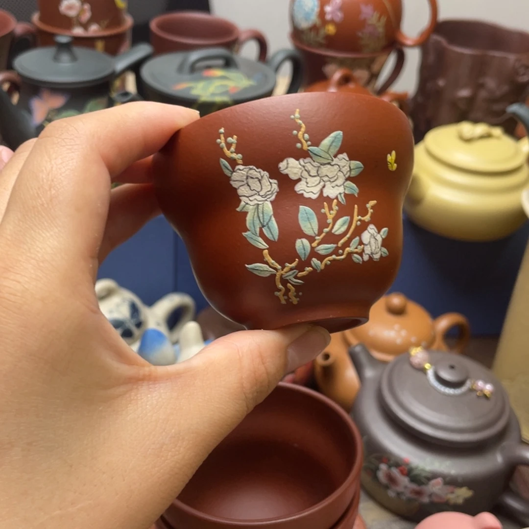 茶杯紫砂紫砂主人杯110c c