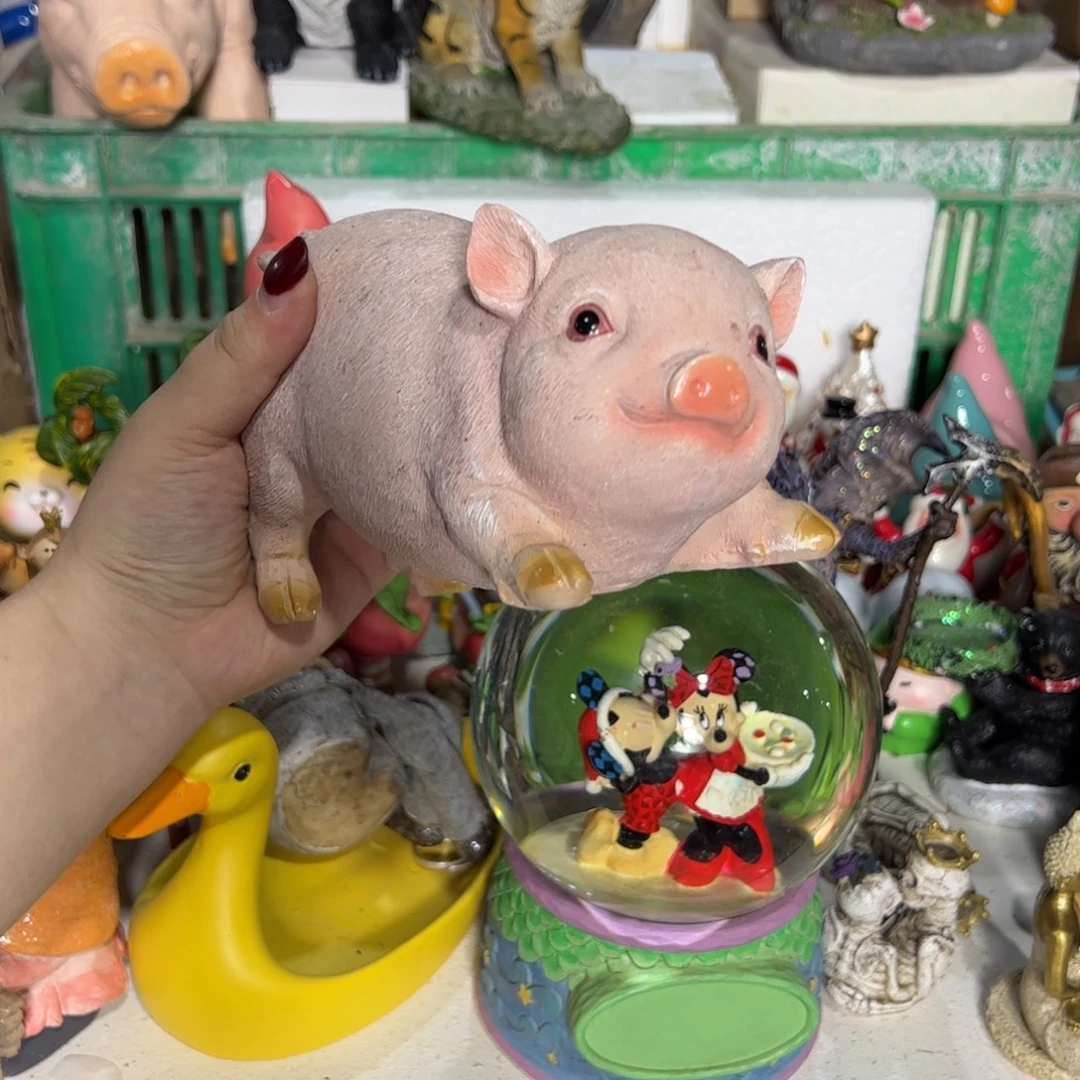 花***界陶瓷树脂工艺品摆件