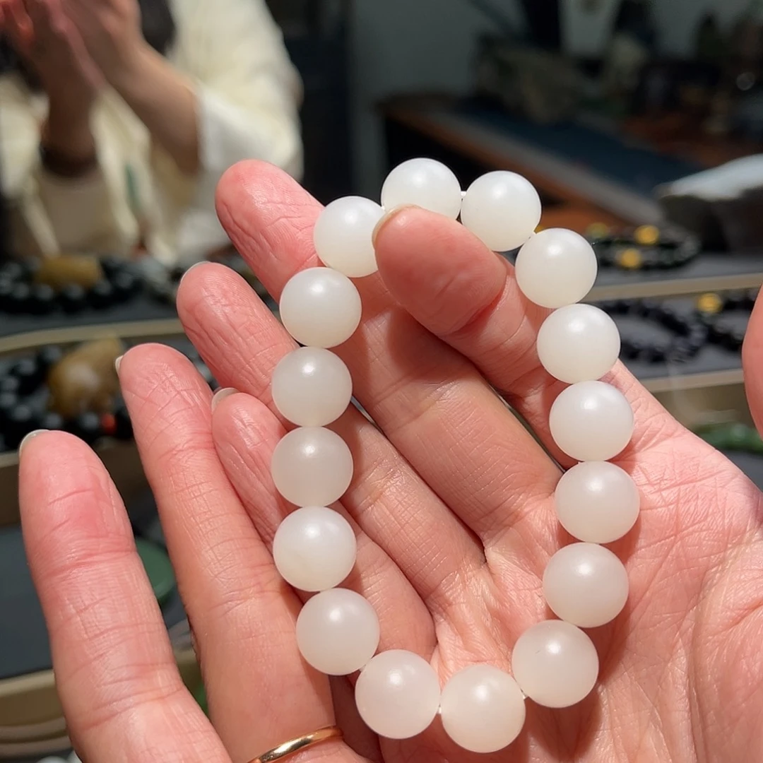 和田玉手链未镶嵌