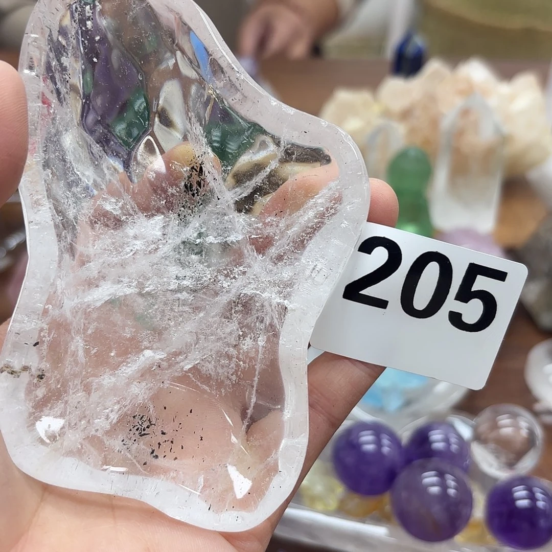 响***鱼水晶大型摆件（非配饰）未镶嵌