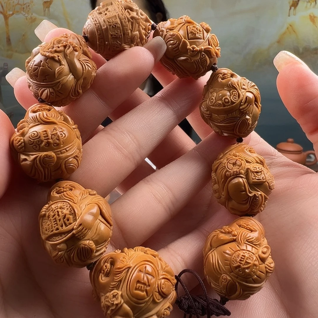 小***开橄榄核吊坠橄榄核