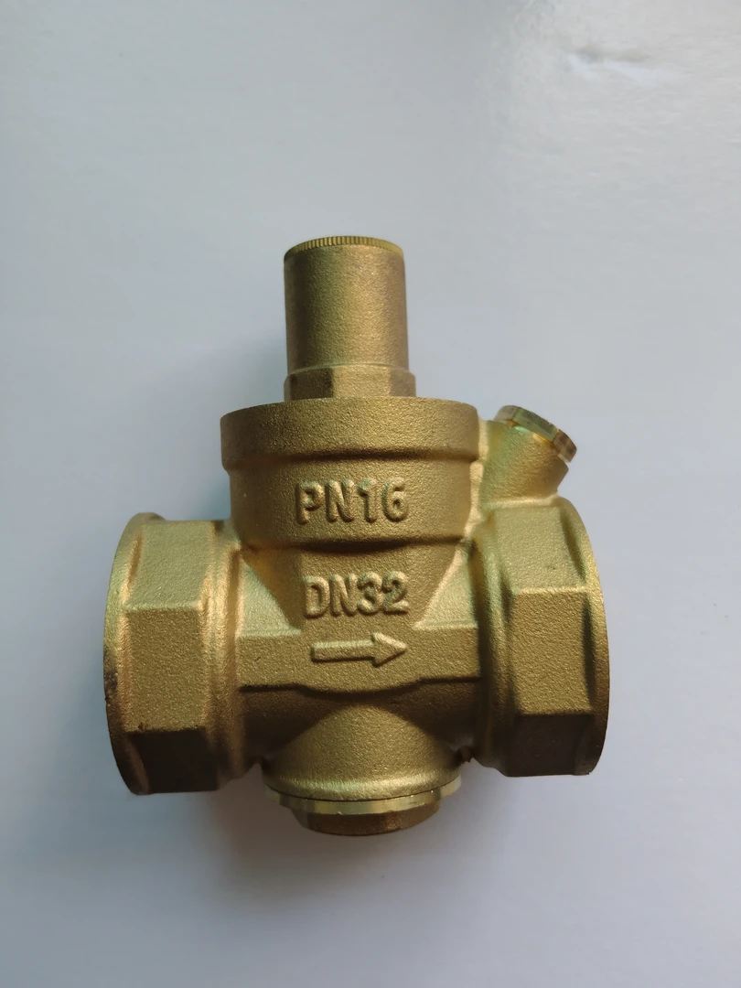 减压阀自来水专用-DN32加厚全铜自来水家用热净水器可调节
