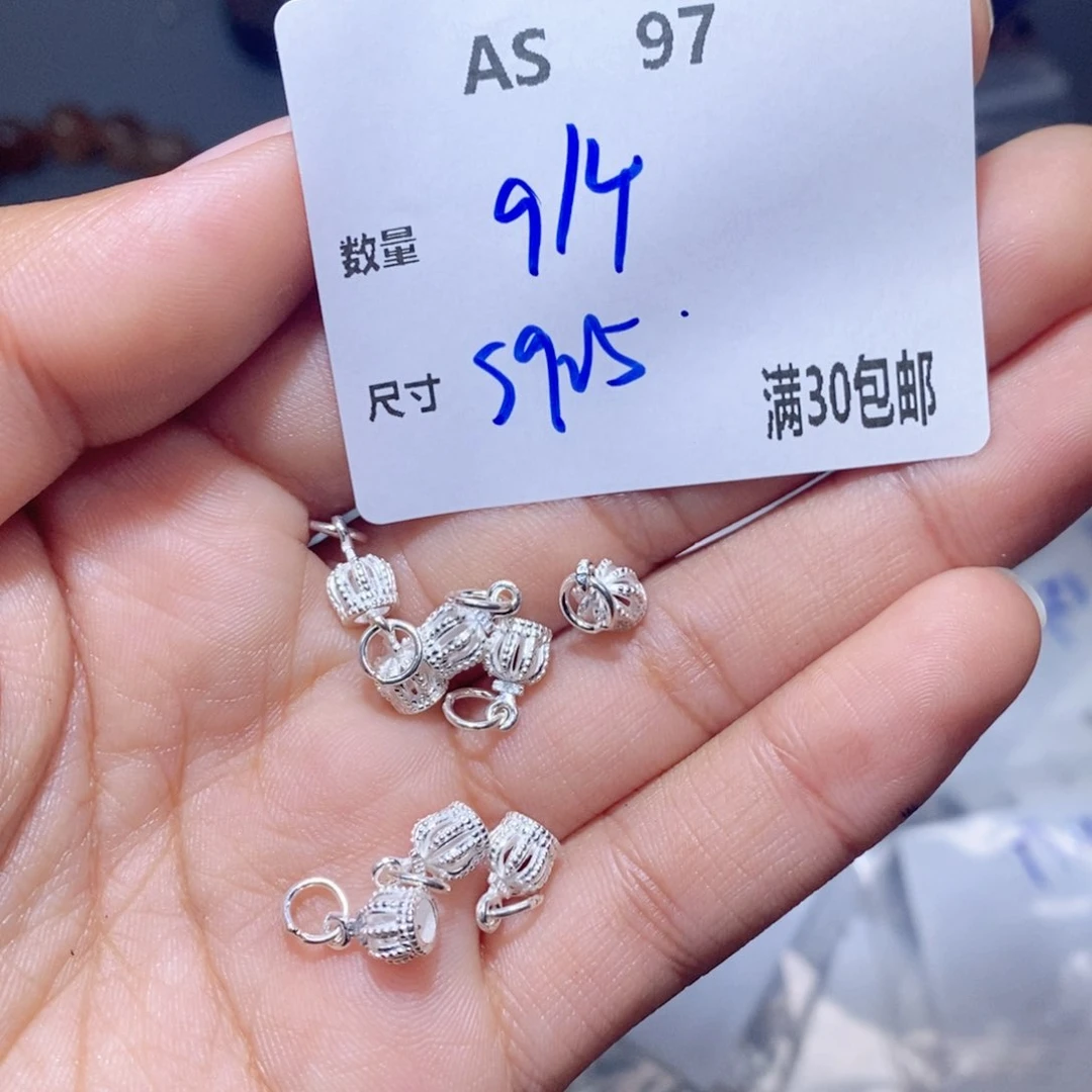 银S925镶嵌颈饰水晶AS97