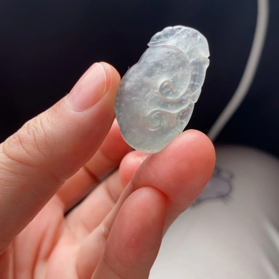 未镶嵌定制翡翠如意