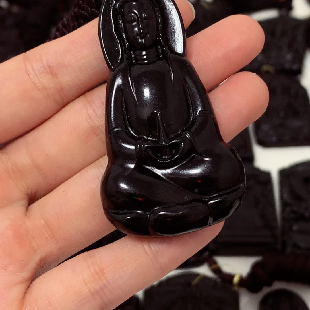 天然a货钢琴黑挂件