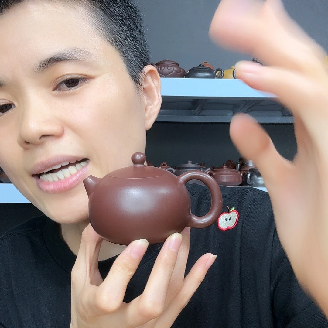 茶壶紫砂民间手艺人全手工制作