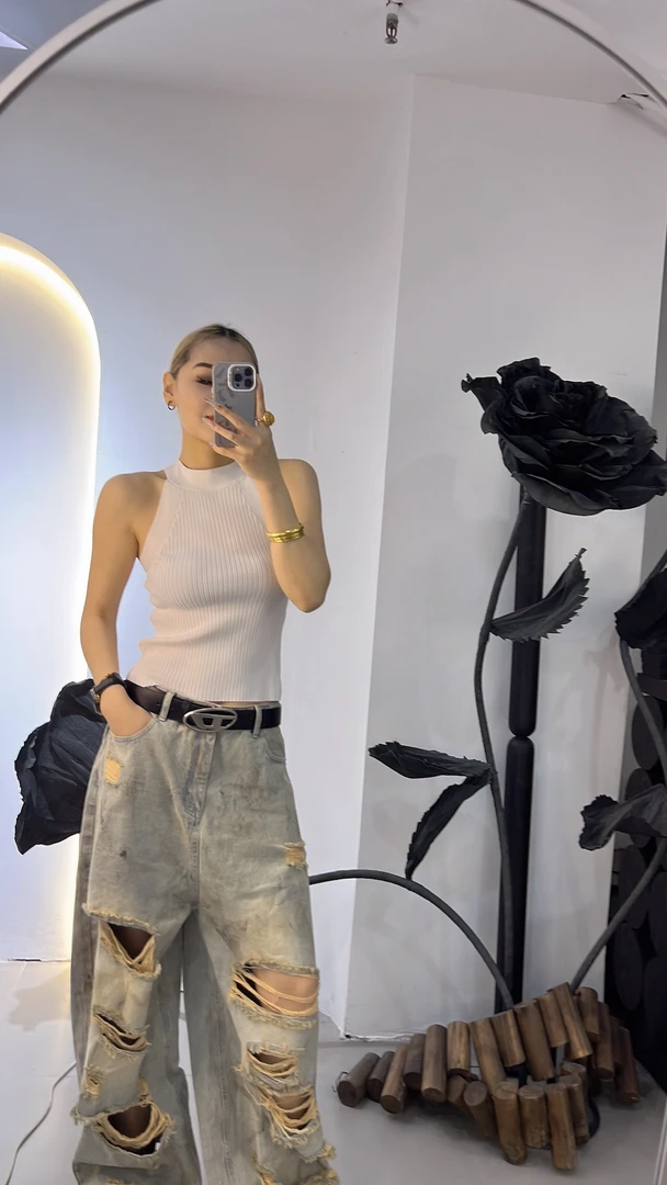 夏季新款冰丝吊带