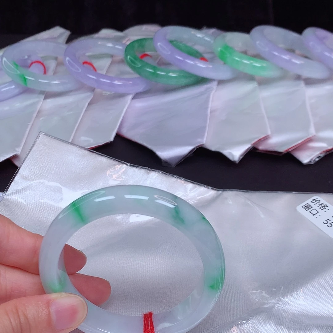 翡翠手镯未镶嵌翡翠手镯55